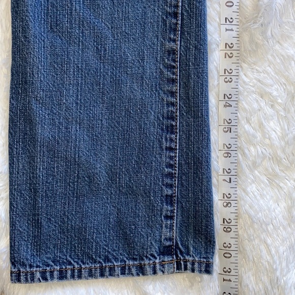 Calvin Klein Jeans Low-Rise Straight Leg Blue Jeans Size 30 - Picture 11 of 14